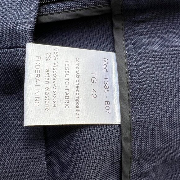 True Royal light flare trousers, navy, Size 6 - Picture 6 of 7
